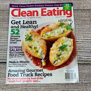 Clean Eating Magazine [August September 2011] Recipes Food‎ Truck Gourmet